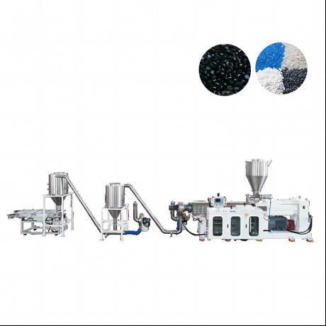 PVC tegenrotatie parallelle dubbelschroefs pelletiseer-extrusielijn