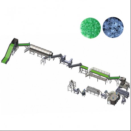 Jwell PET-flessenrecyclingwaslijn