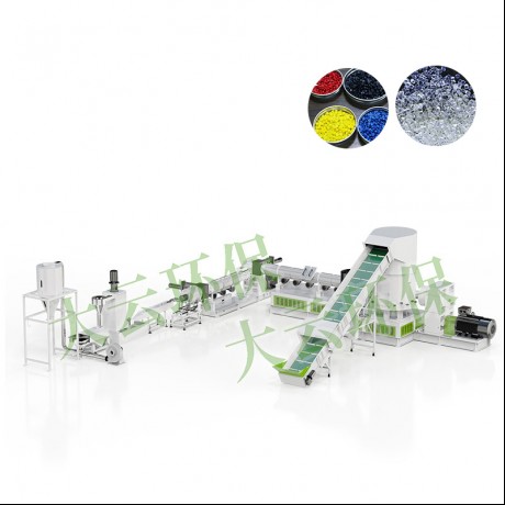 Jwell Three Machine geïntegreerde recyclingpelletiseermachine