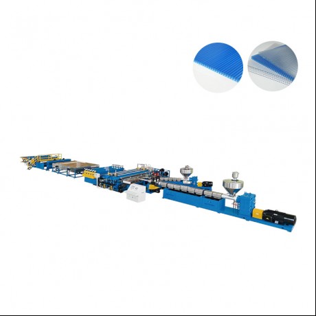 PC PP PE Plastic holle dwarsdoorsnede extrusielijn