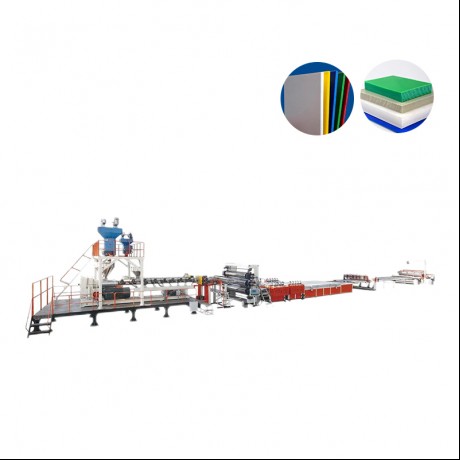 PP, PE, ABS, PVC dikke plaat extrusielijn