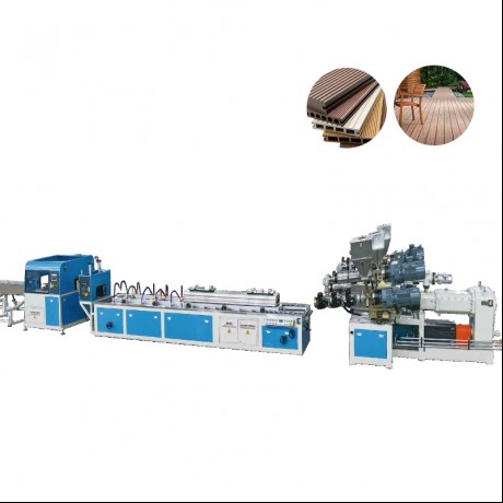 JWELL PE&PP hout-kunststof profielvloer extrusielijn