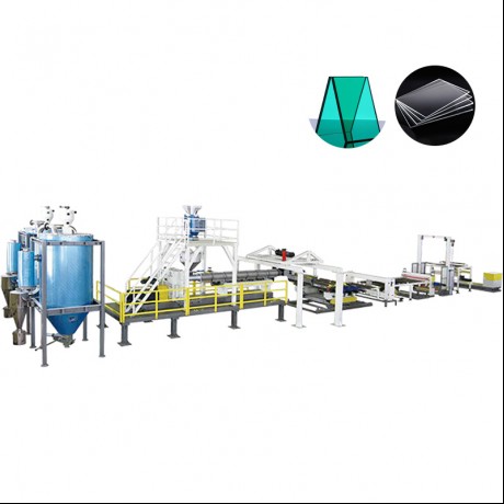 Extrusielijn voor optische platen van PC PMMA