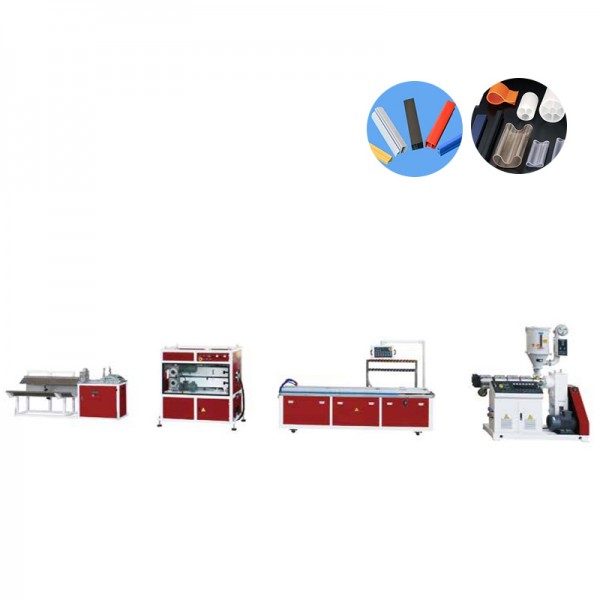 JWELL PVC PP PE PC ABS Extrusielijn met klein profiel